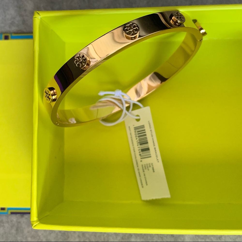 TORY BURCH MILLER STUD HINGE BRACELET